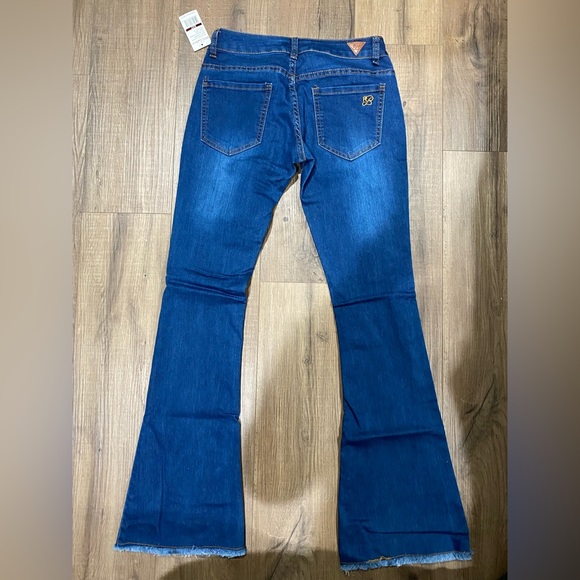 NWT Red Bottom jeans flare and low rise - Picture 3 of 4